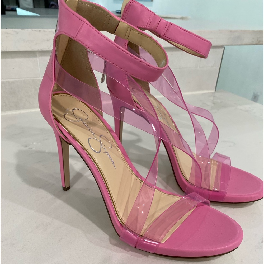 Barbie pink Jessica Simpson heels